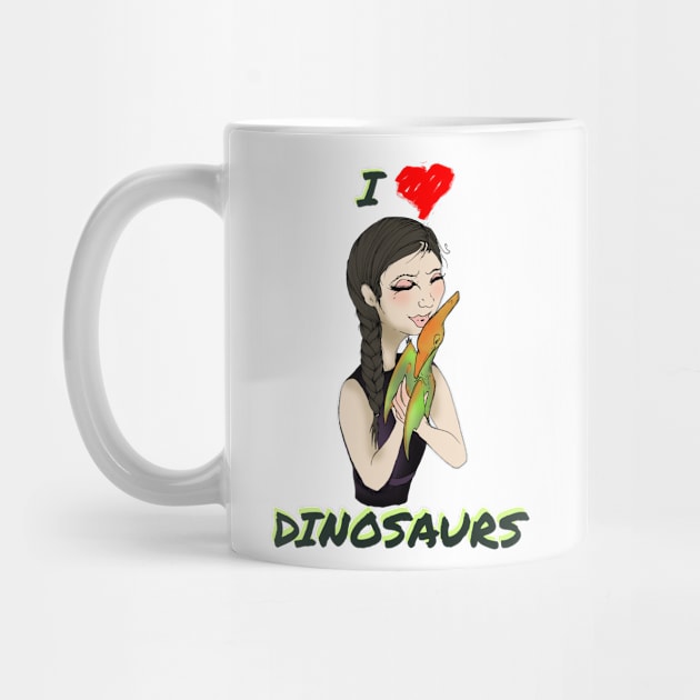 I Love Dinosaurs by Perryology101